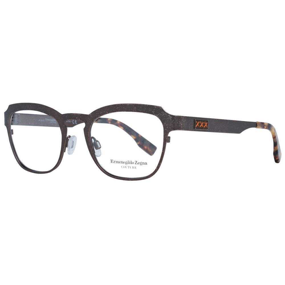 Montures de lunettes pour homme Ermenegildo Zegna Bronze