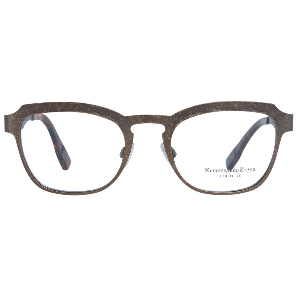 Montures de lunettes pour homme Ermenegildo Zegna Bronze