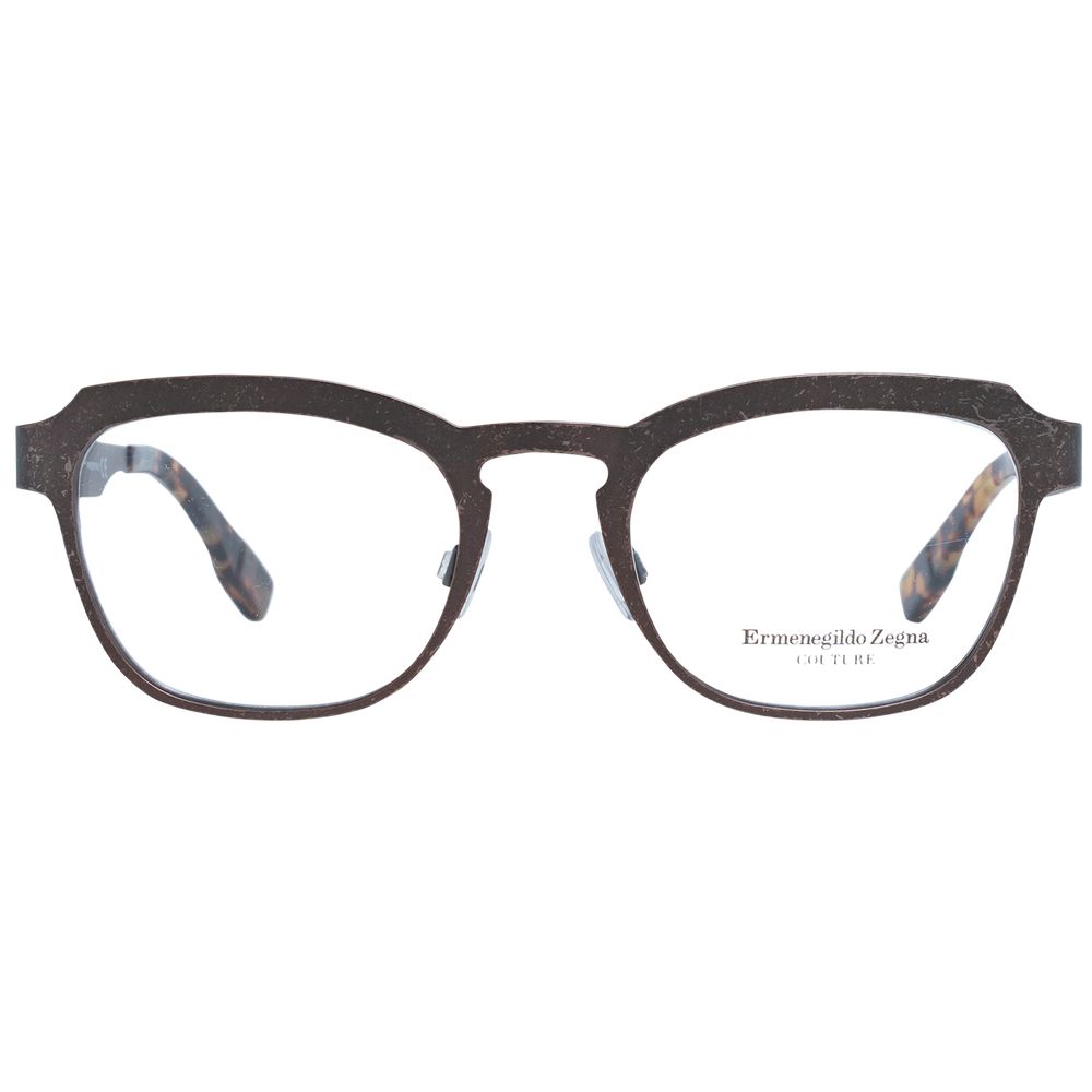 Montures de lunettes pour homme Ermenegildo Zegna Bronze