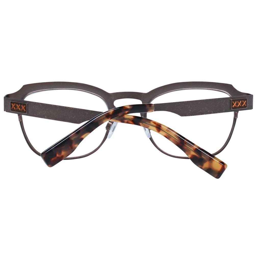 Montures de lunettes pour homme Ermenegildo Zegna Bronze