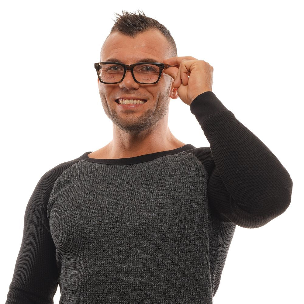 Montures de lunettes Ermenegildo Zegna grises pour homme