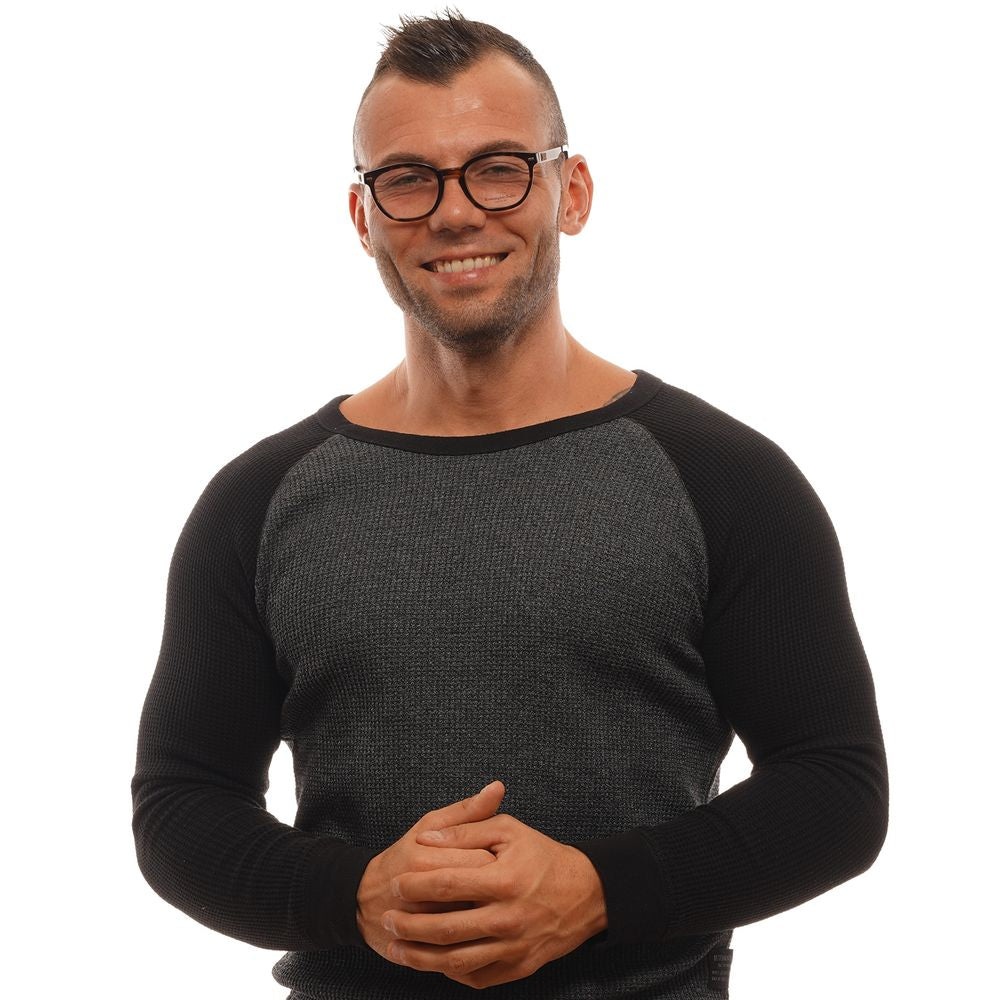 Montures de lunettes marron Ermenegildo Zegna pour homme
