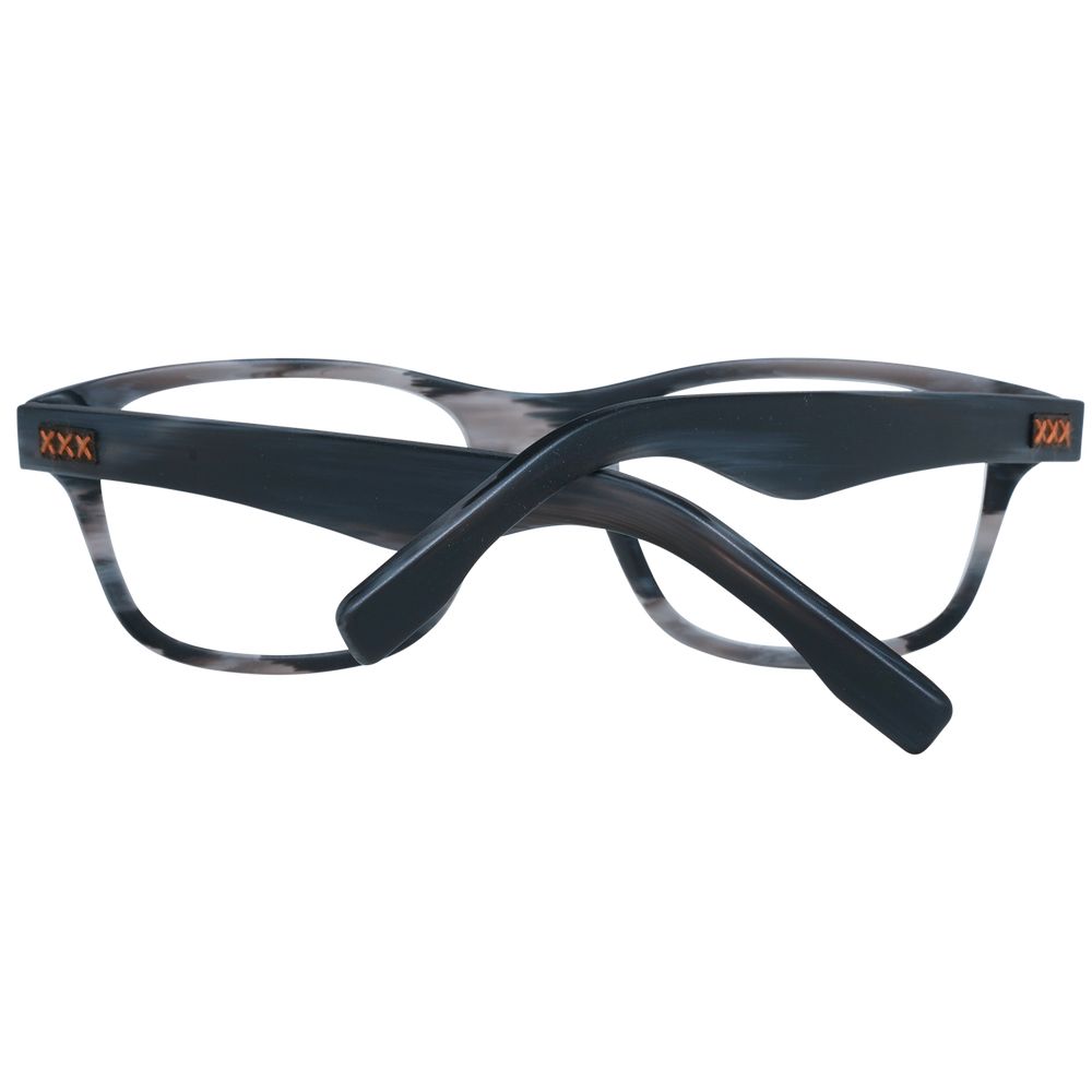 Montures de lunettes Ermenegildo Zegna grises pour homme