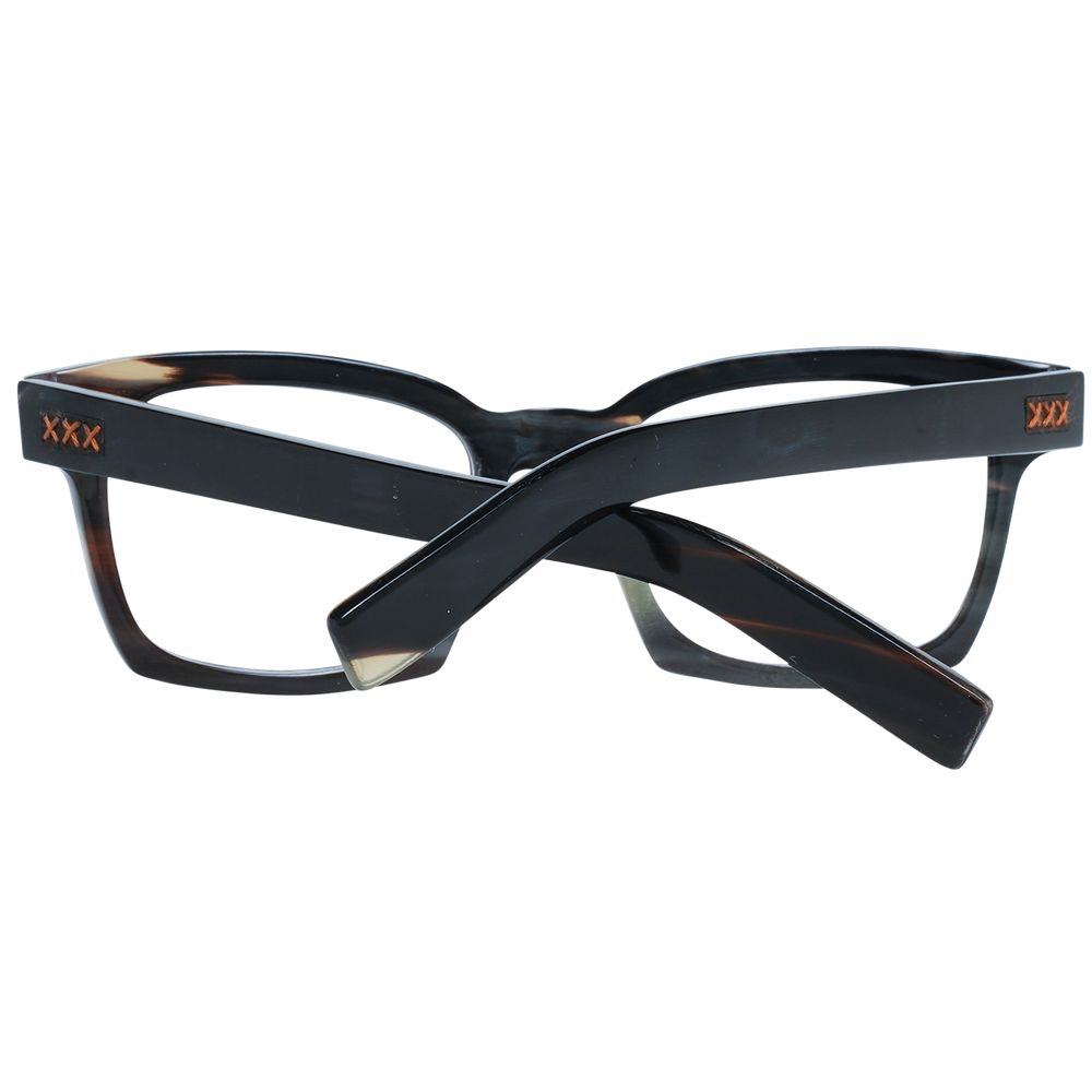 Montures de lunettes vertes Ermenegildo Zegna pour homme