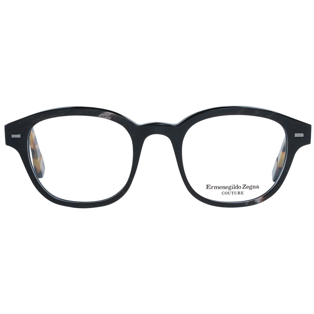 Montures de lunettes marron Ermenegildo Zegna pour homme