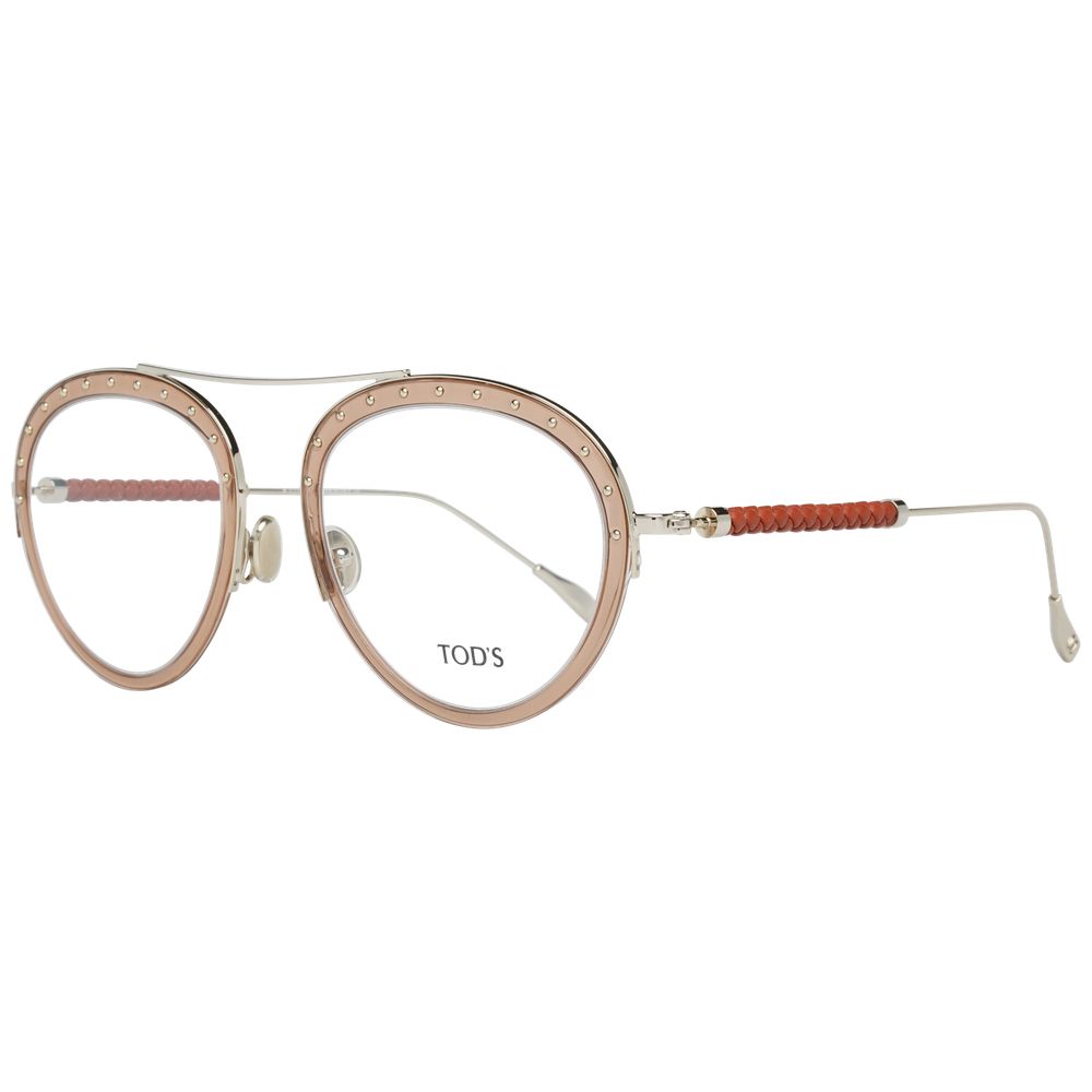 Montures optiques marron pour femmes Tod's