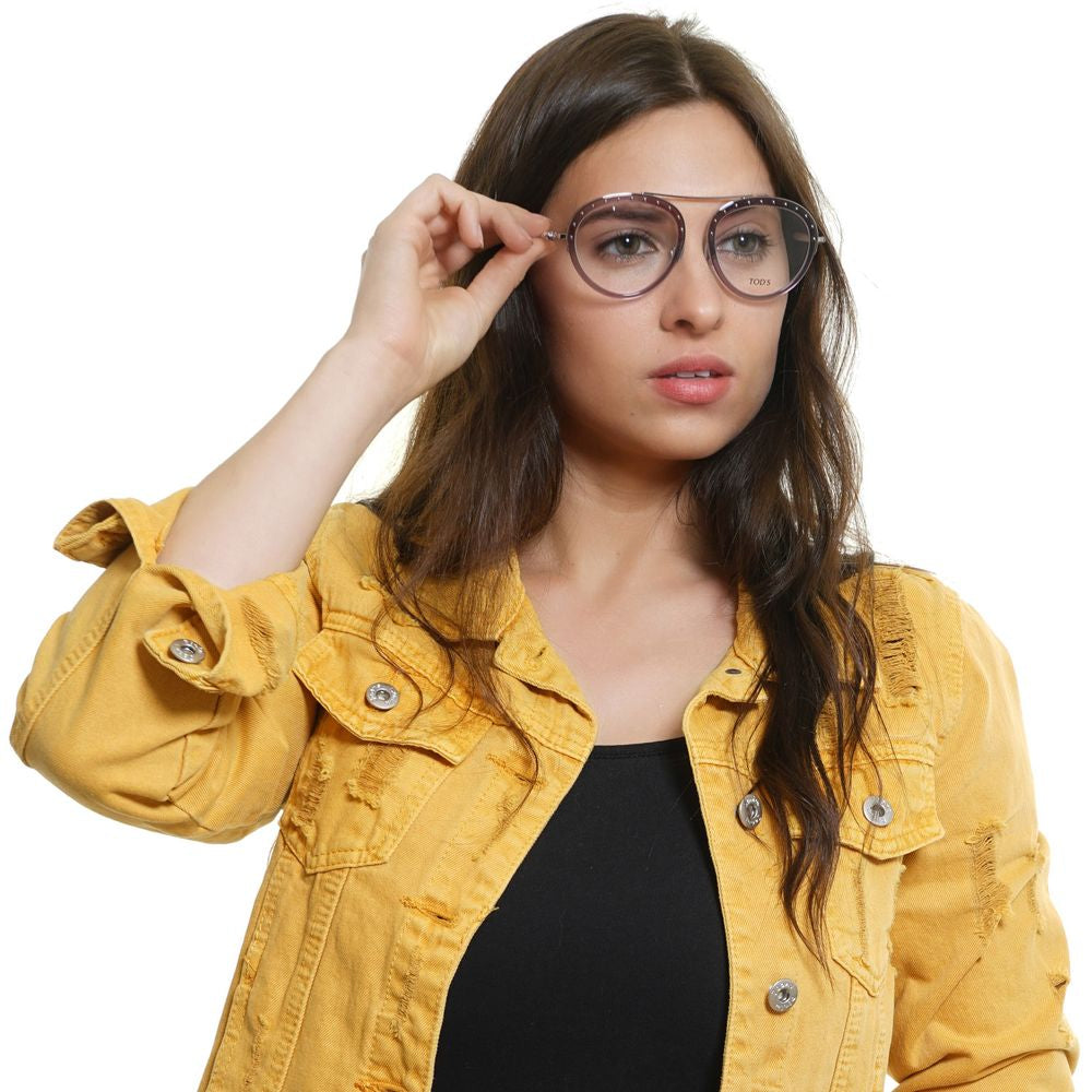 Montures optiques violettes pour femmes Tod's