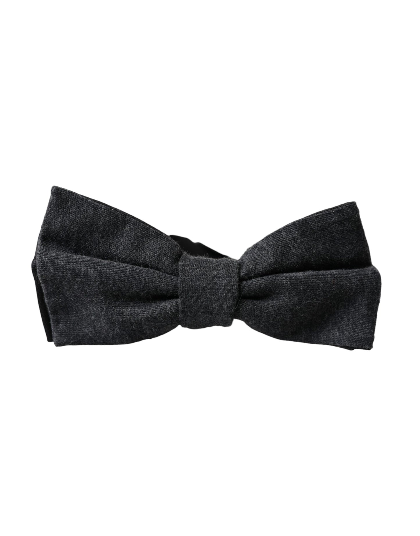 Nœud papillon ajustable en soie gris foncé Dolce & Gabbana pour homme