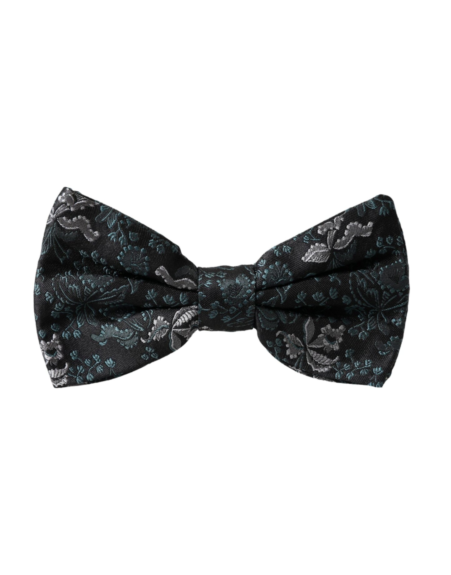 Nœud papillon ajustable en soie à motif floral multicolore Dolce & Gabbana pour homme