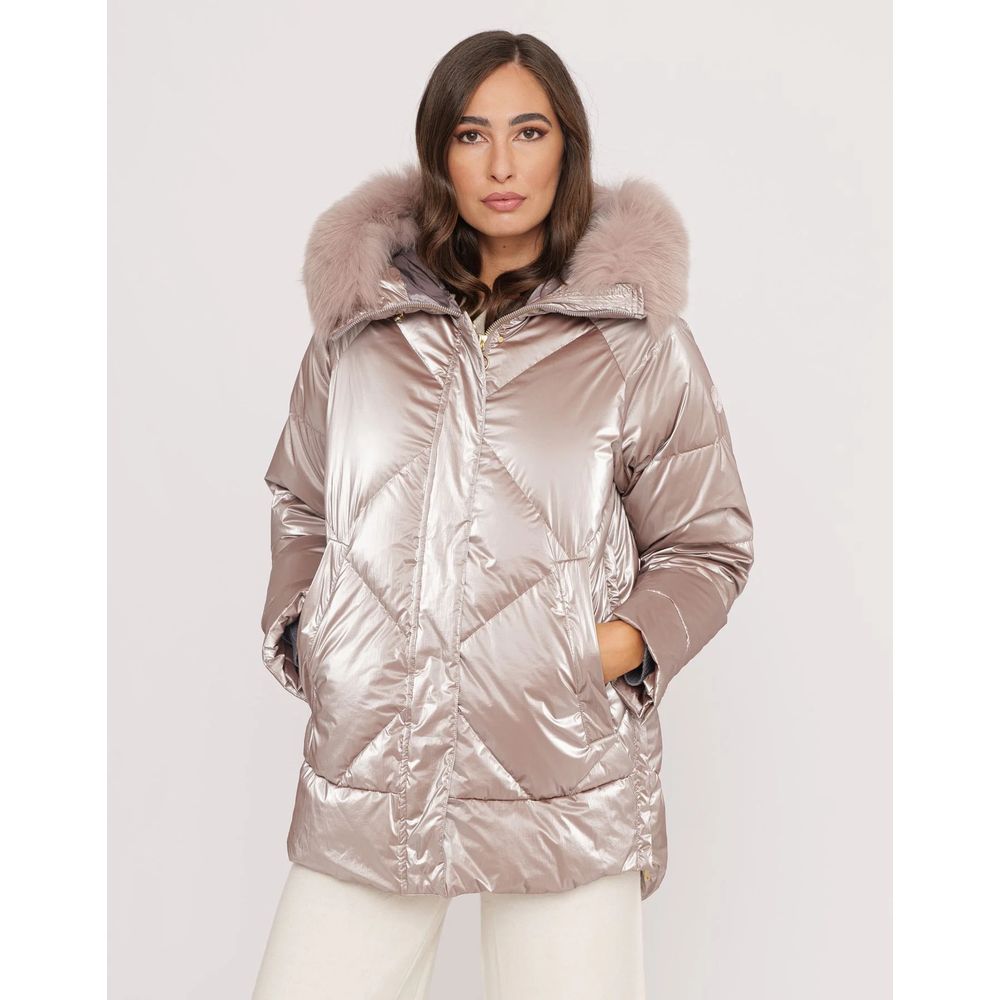 Vestes et manteaux en polyester rose People Of Shibuya