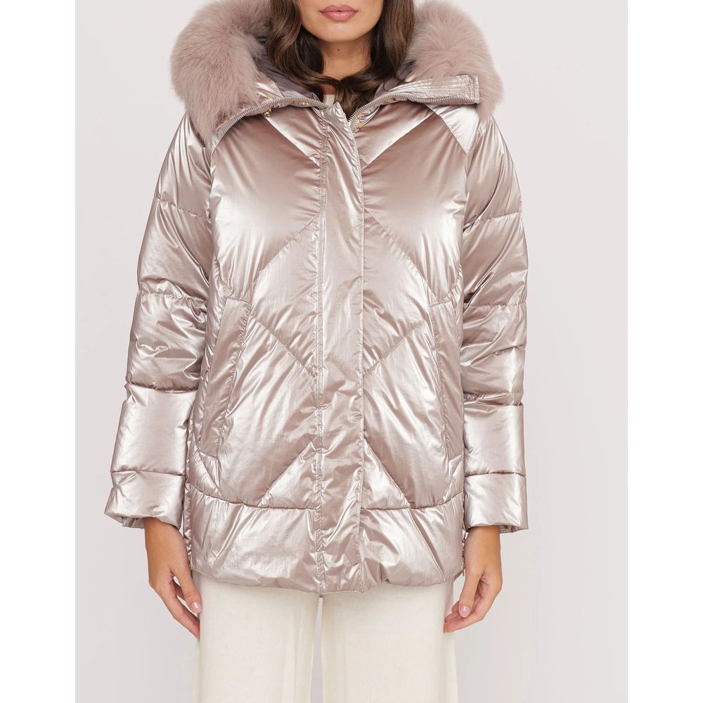 Vestes et manteaux en polyester rose People Of Shibuya