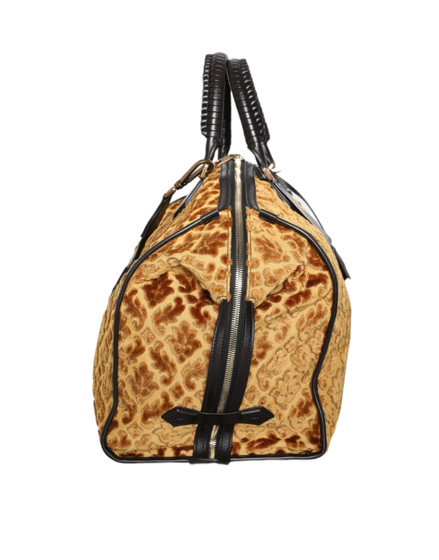 Sac à bandoulière Dolce & Gabbana en velours beige pour femme