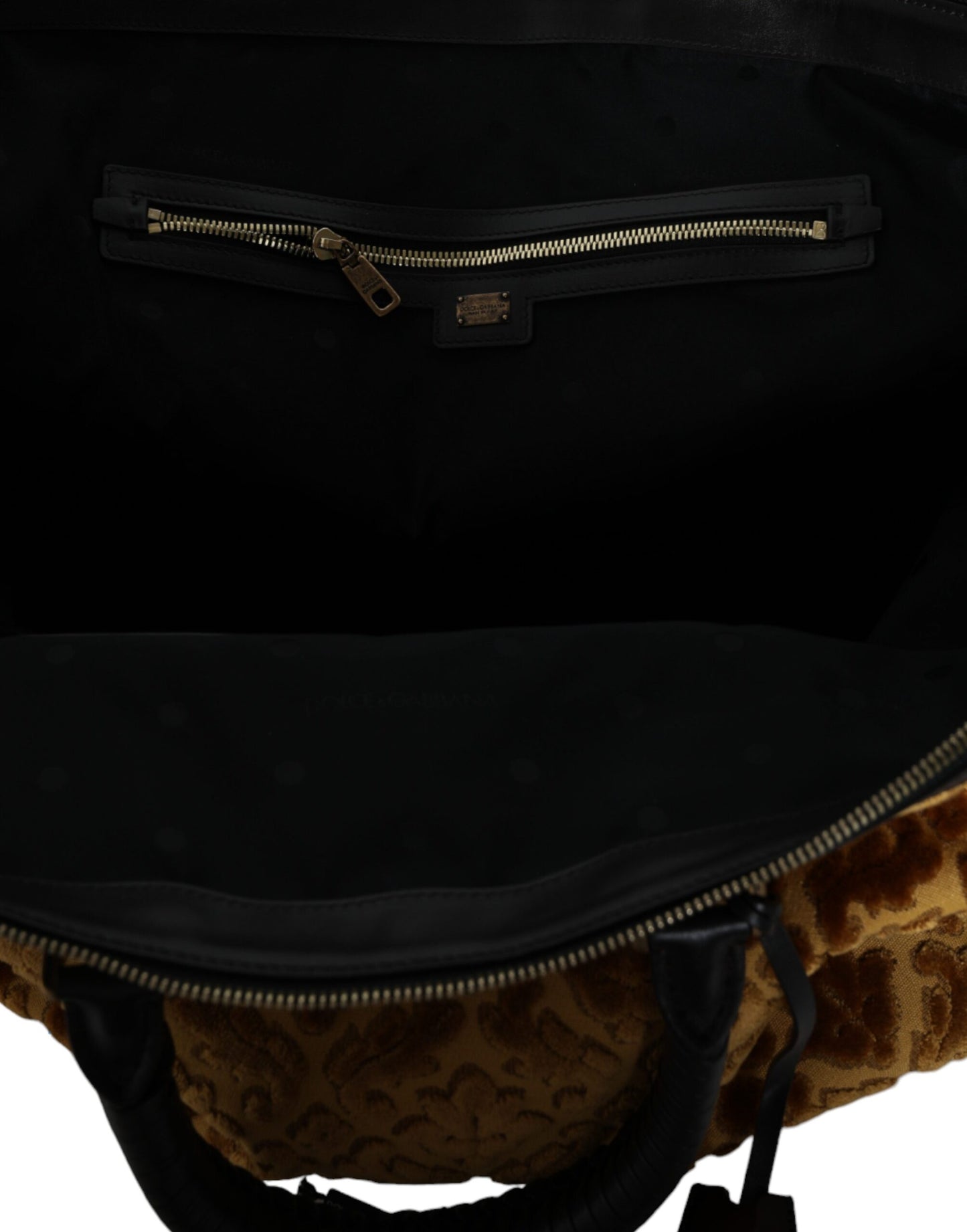 Sac à bandoulière Dolce & Gabbana en velours beige pour femme