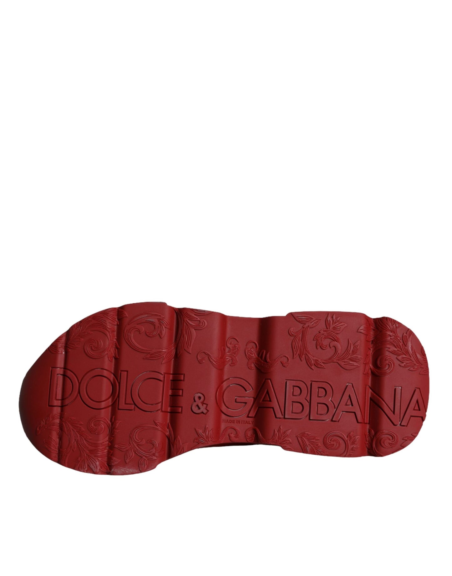 Baskets basses Daymaster en cuir rouge Dolce & Gabbana