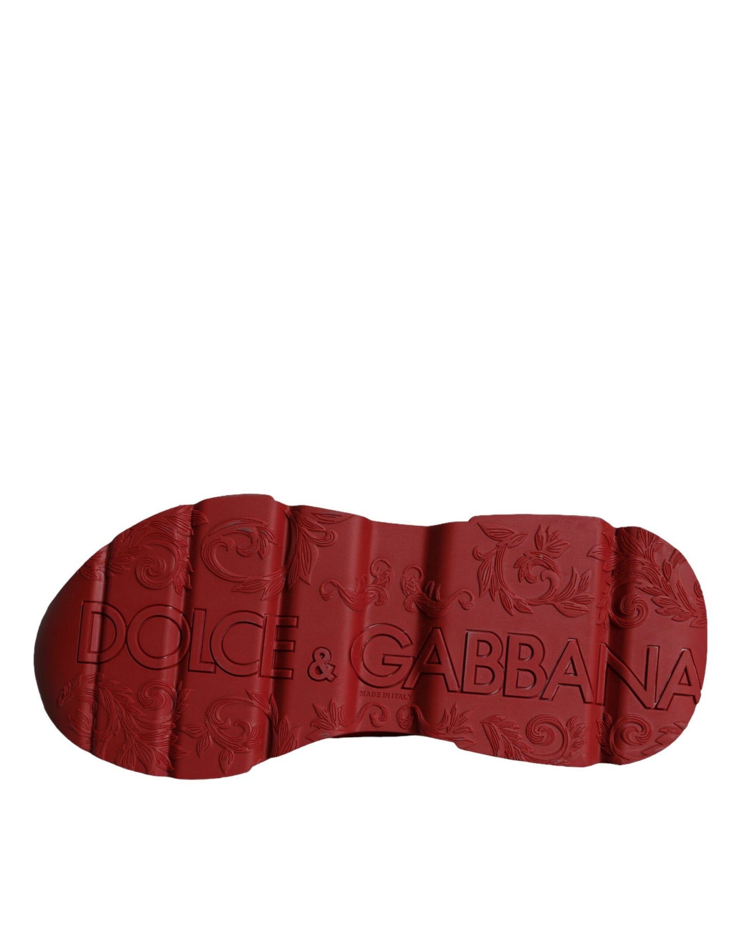 Baskets basses Daymaster en cuir rouge Dolce & Gabbana
