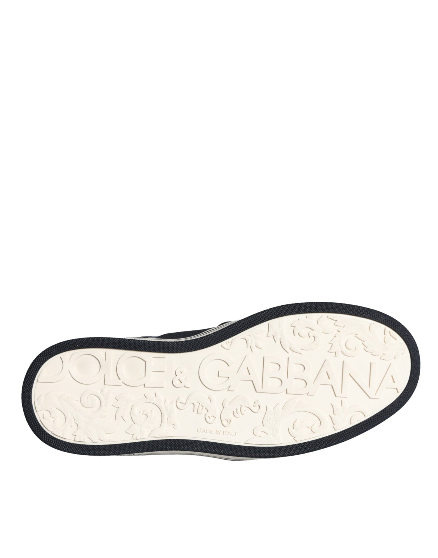 Mocassins en cuir noir Dolce & Gabbana, chaussures décontractées