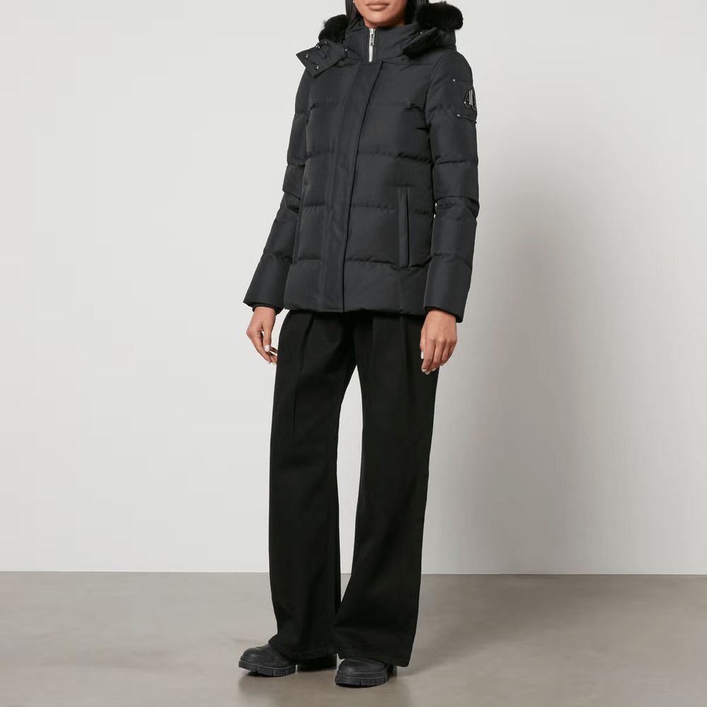 Veste et manteau en polyester noir Moose Knuckles