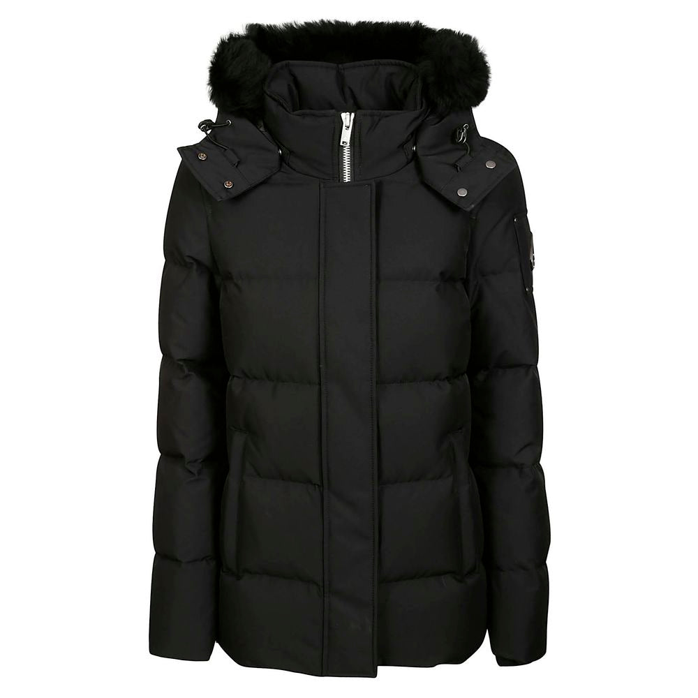 Veste et manteau en polyester noir Moose Knuckles
