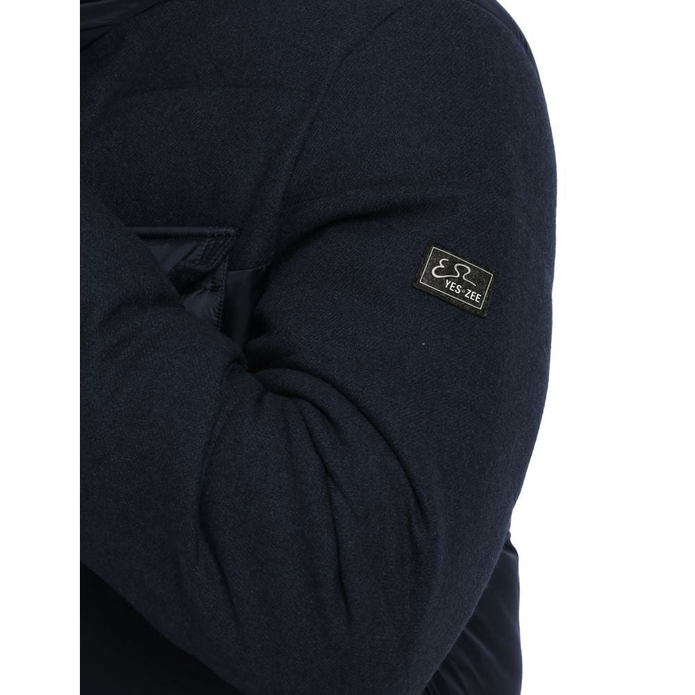 Veste en polyester bleu Yes Zee