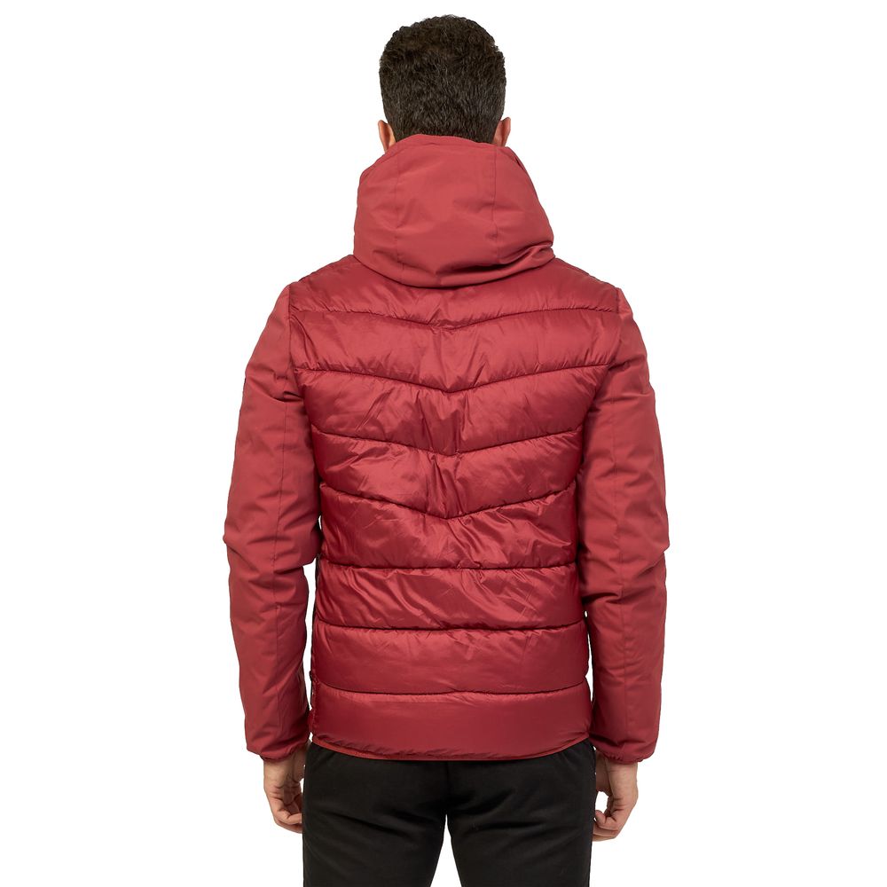 Veste en nylon rouge Yes Zee