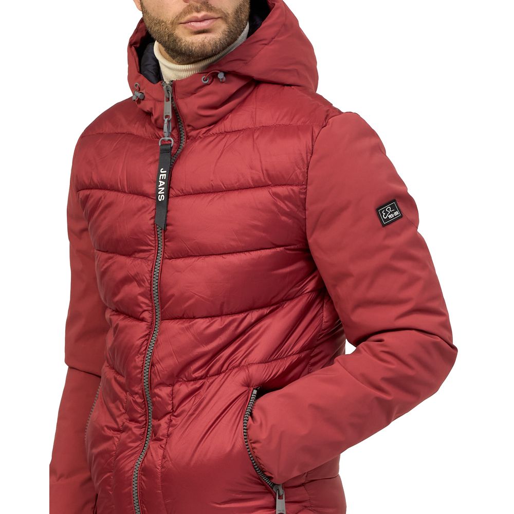 Veste en nylon rouge Yes Zee