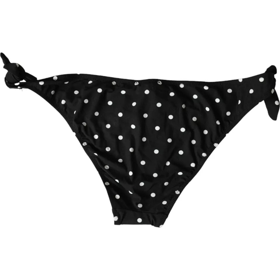 Maillot de bain Dolce & Gabbana à pois noirs