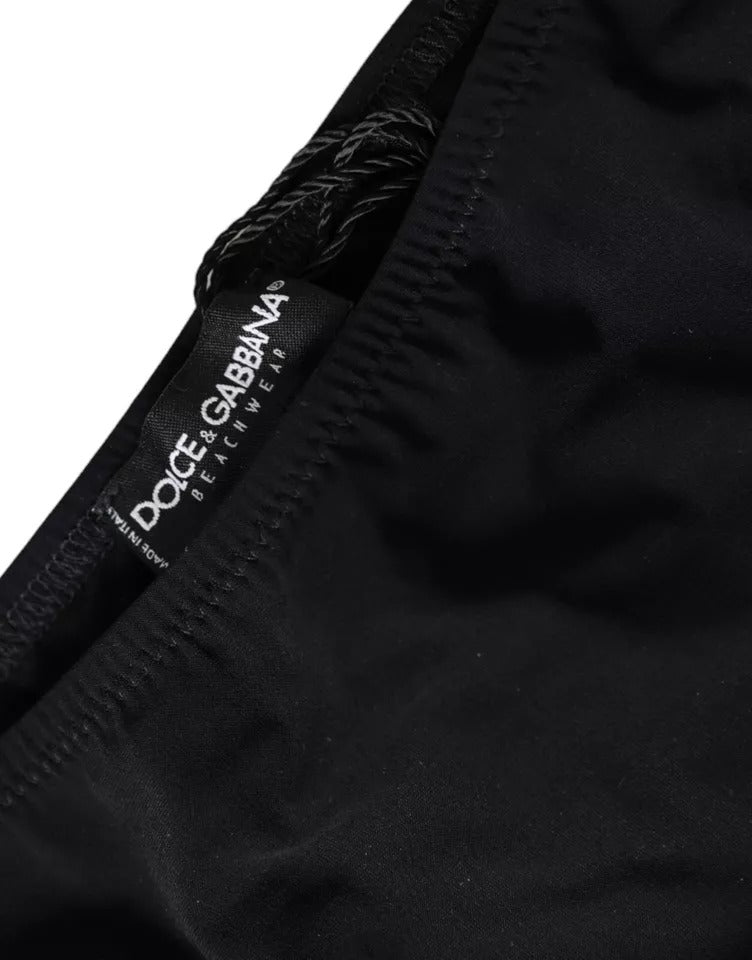 Maillot de bain Dolce & Gabbana en nylon noir