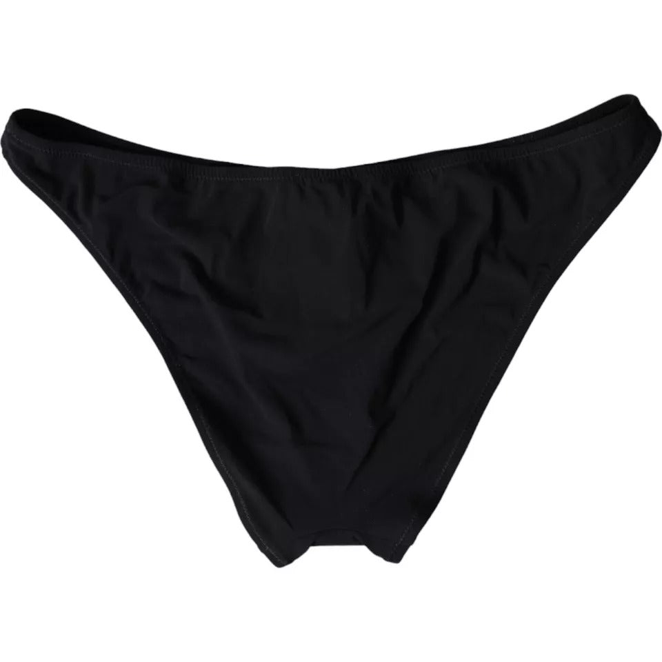 Maillot de bain Dolce & Gabbana en nylon noir