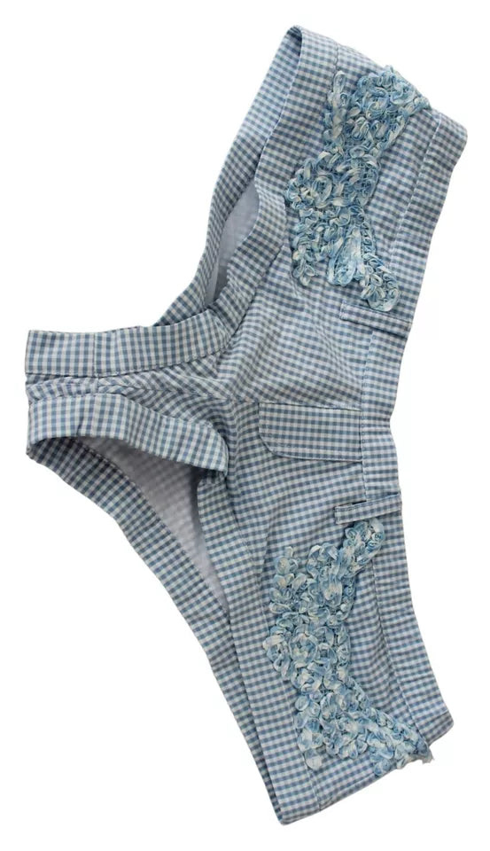 Maillot de bain short bleu Ermanno Scervino