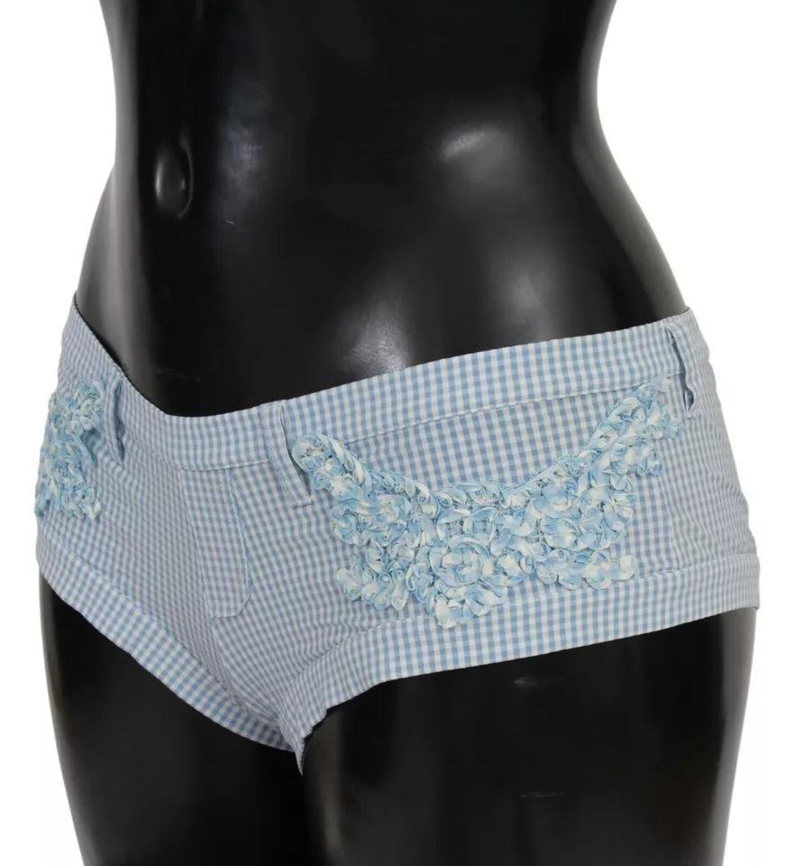 Maillot de bain short bleu Ermanno Scervino