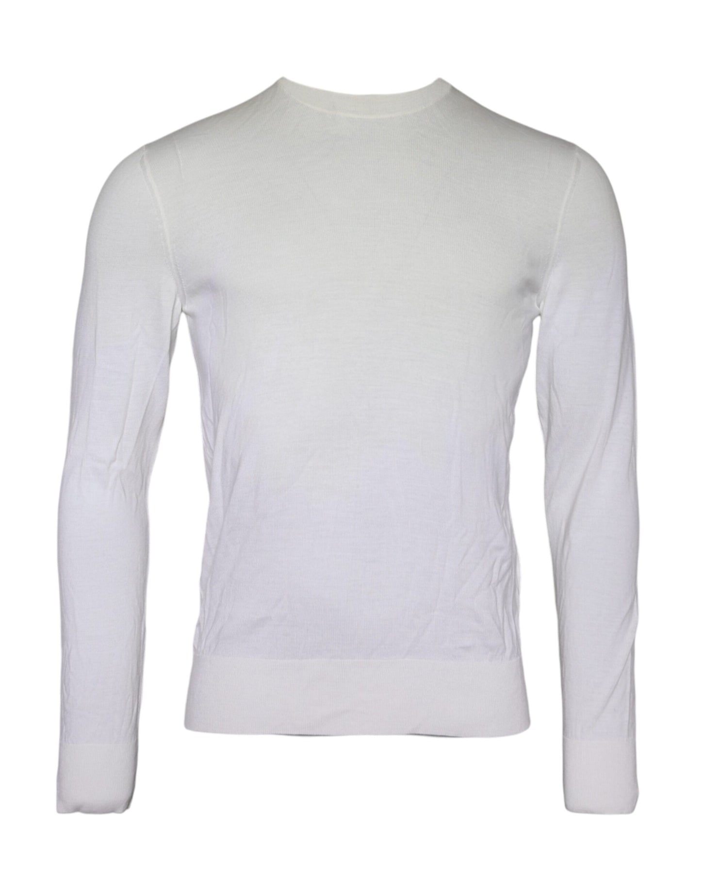 Dolce & Gabbana Off White Wool Turtle Neck Pullover Sweater by Dolce & Gabbana