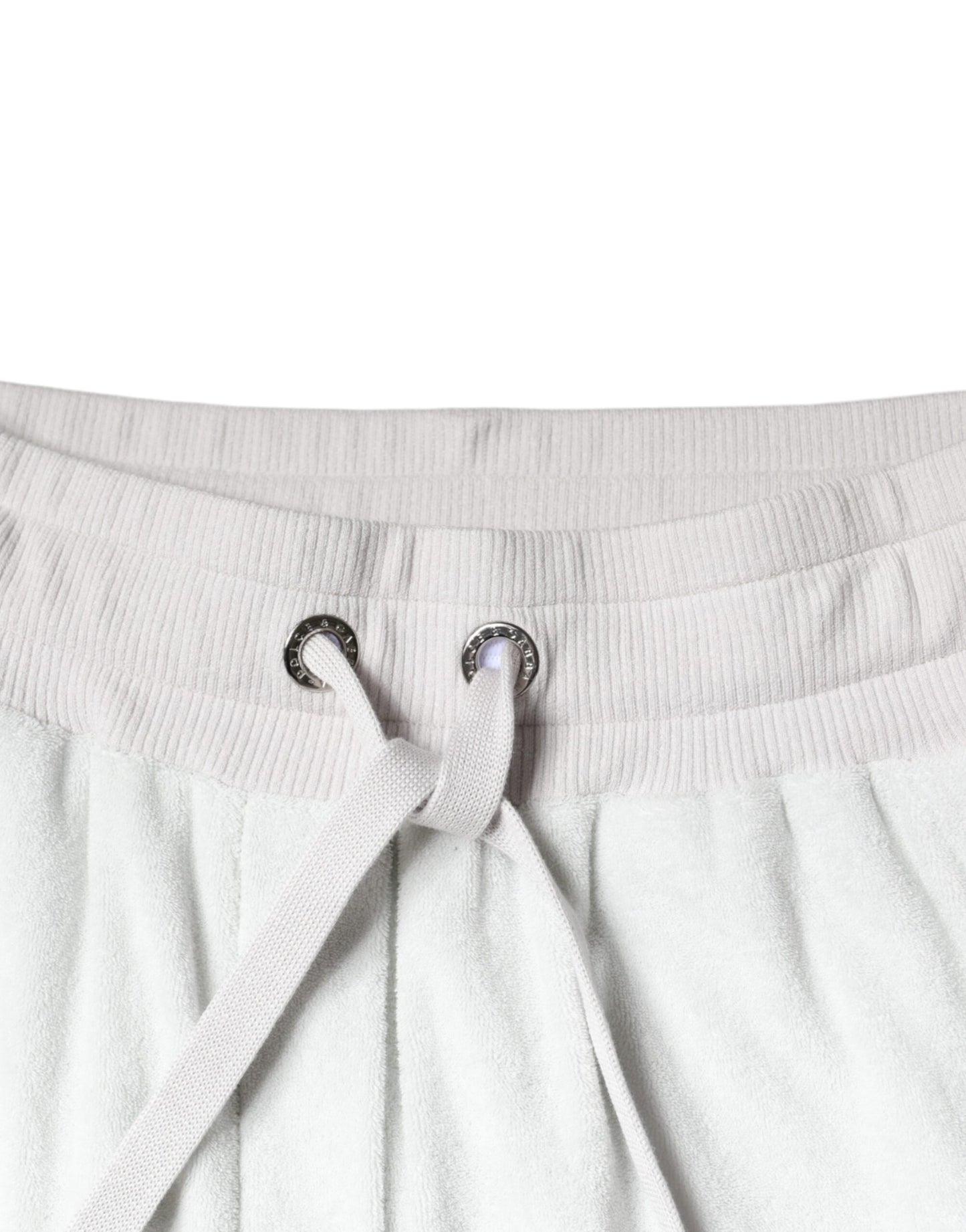 Dolce & Gabbana White Nylon Jogger Sweatpants Pants by Dolce & Gabbana