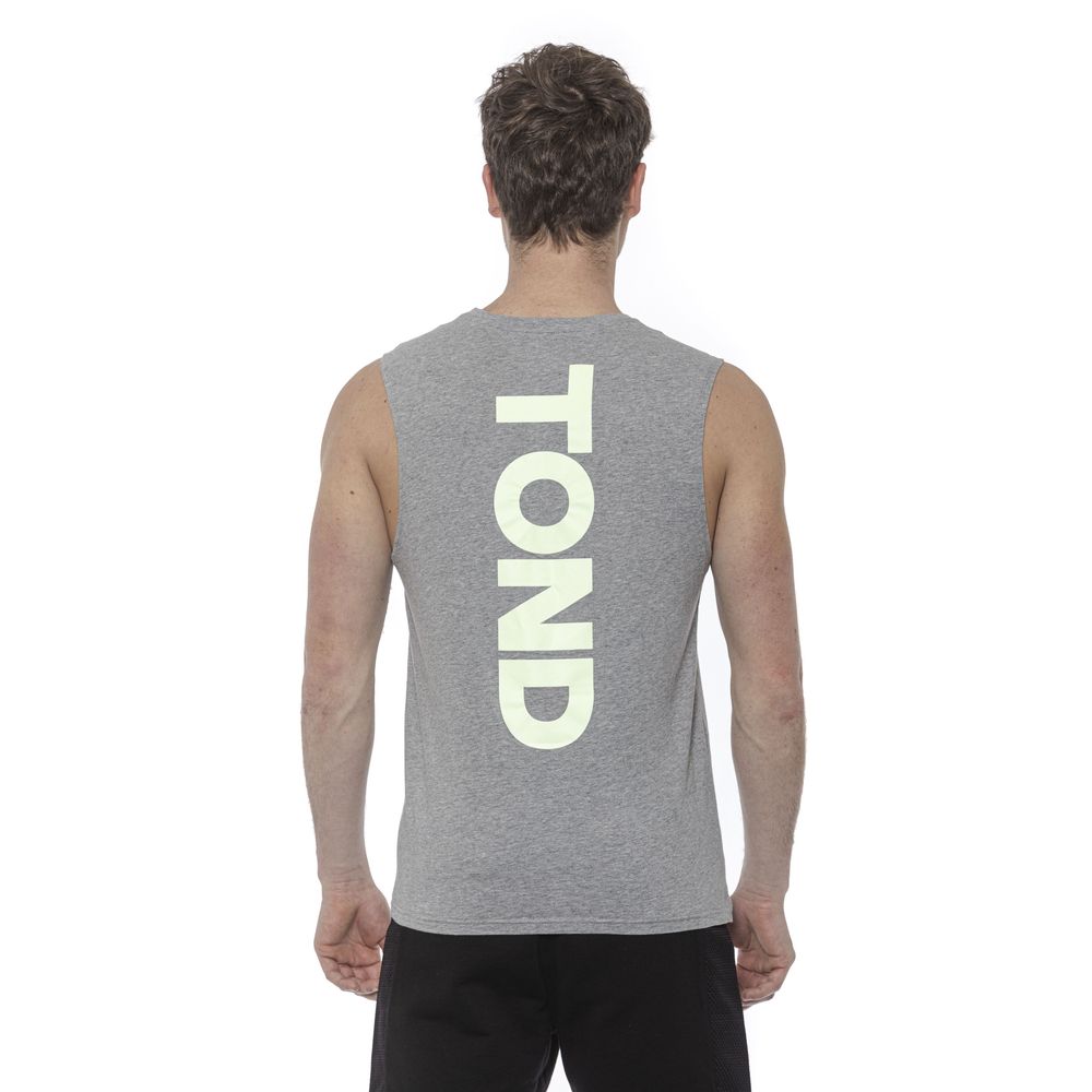 Débardeur en coton gris Tond pour homme