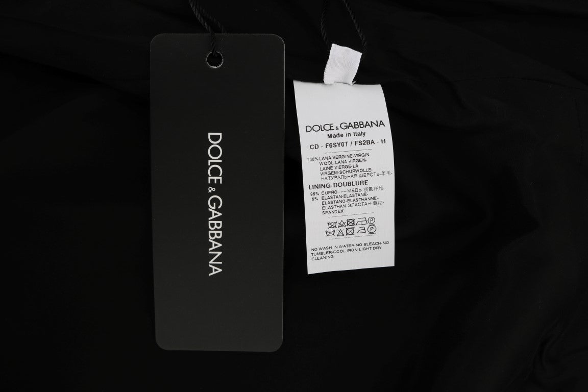Robe chic sans manches en laine à pois Dolce & Gabbana