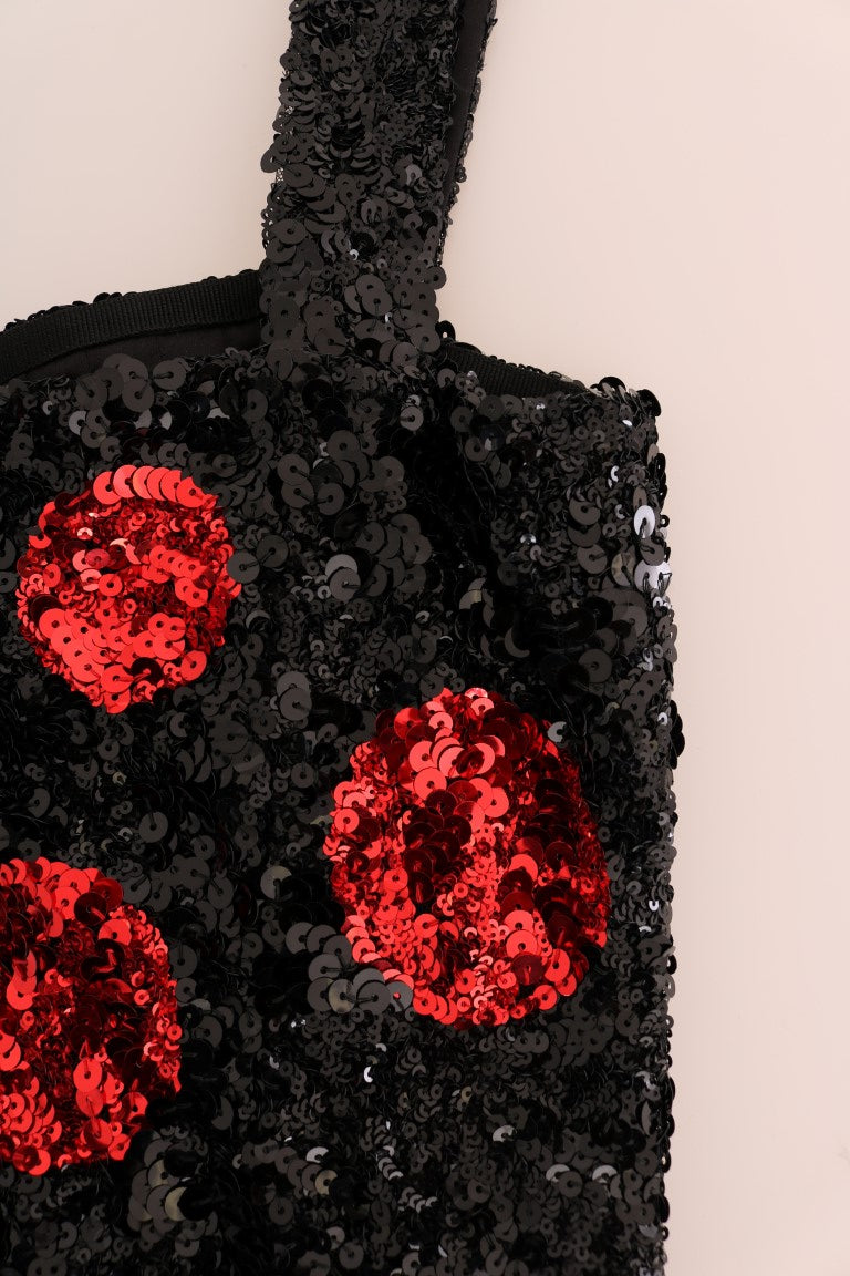 Robe droite élégante à pois Dolce & Gabbana
