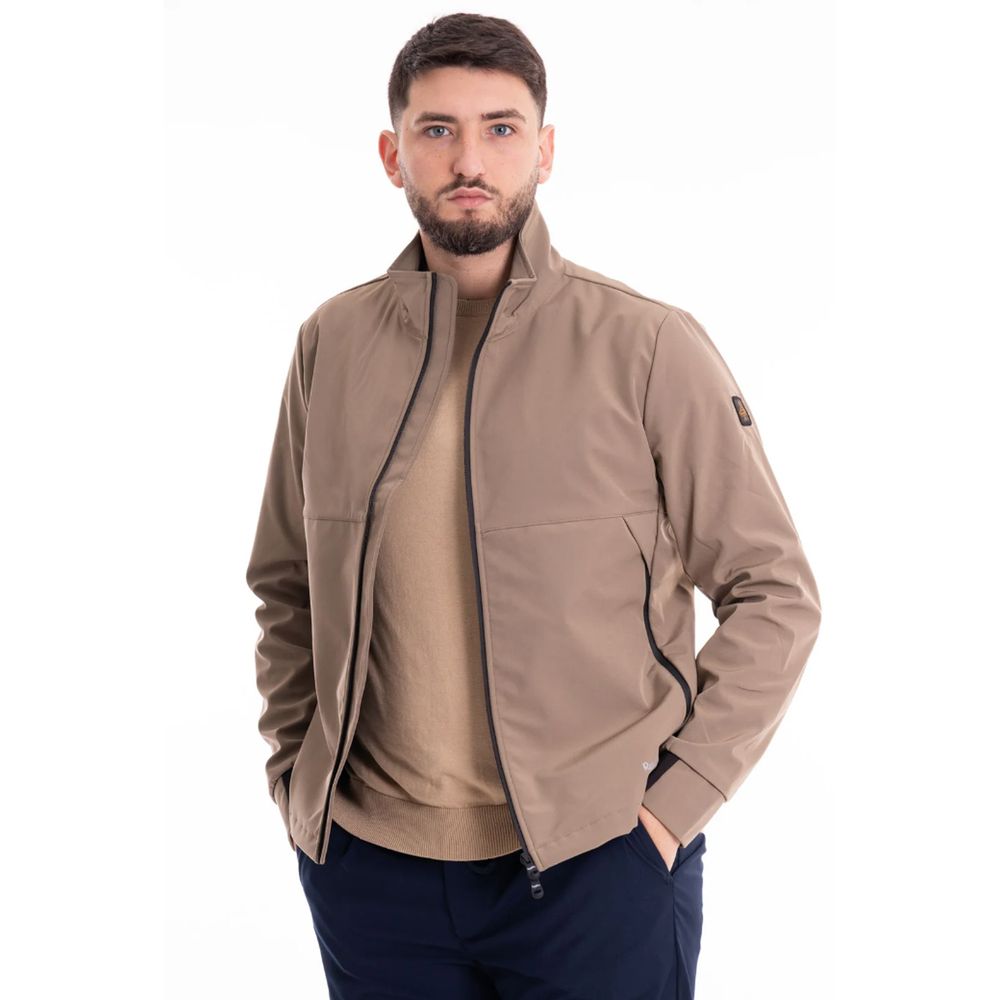 Refrigiwear Beige Nylon Jacket by Refrigiwear