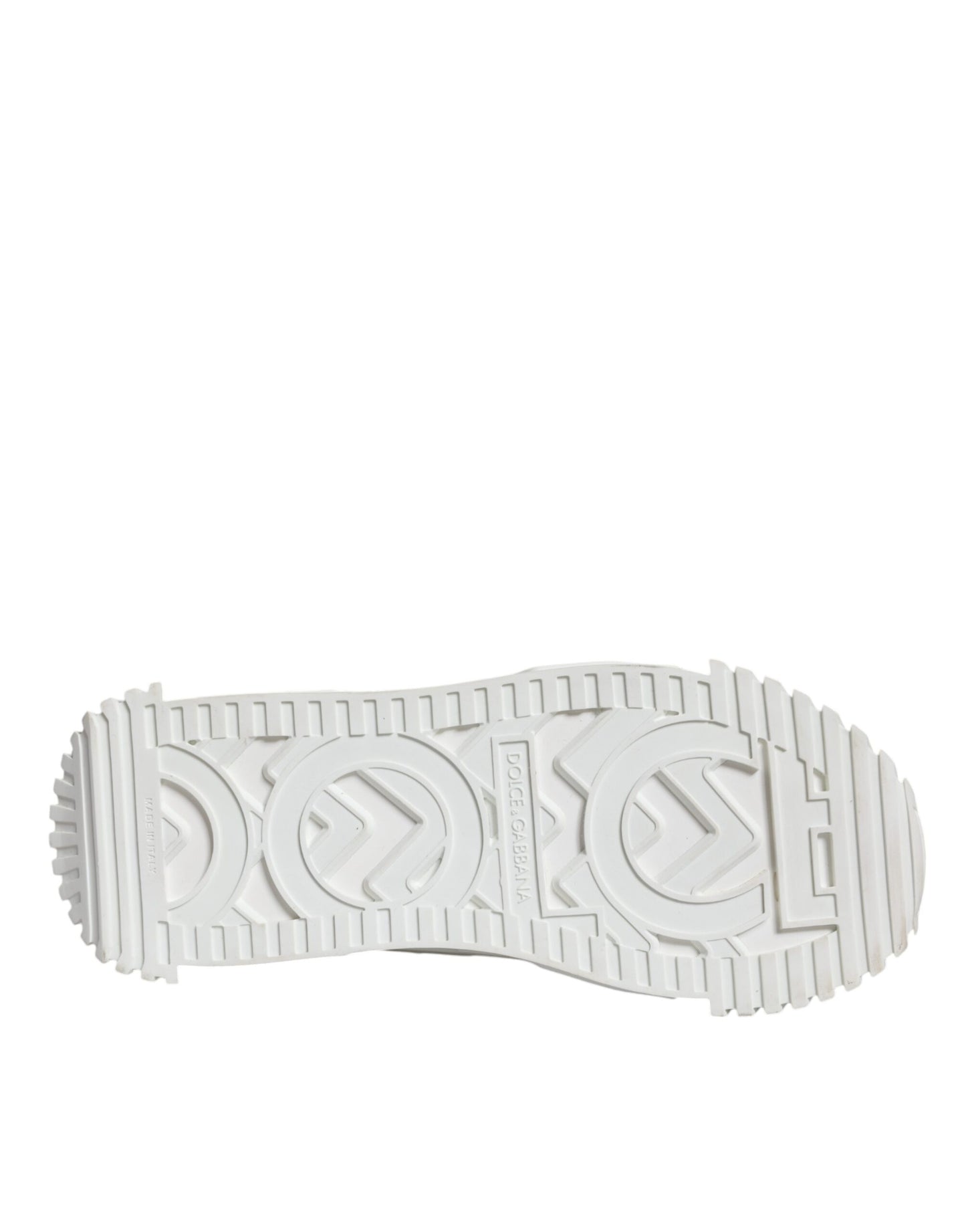 Dolce & Gabbana White Lace Up Low Top NS1 Sneakers Shoes by Dolce & Gabbana