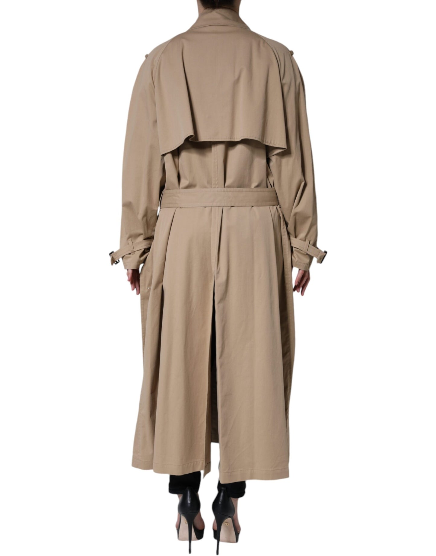 Dolce & Gabbana Trench-coat croisé kaki