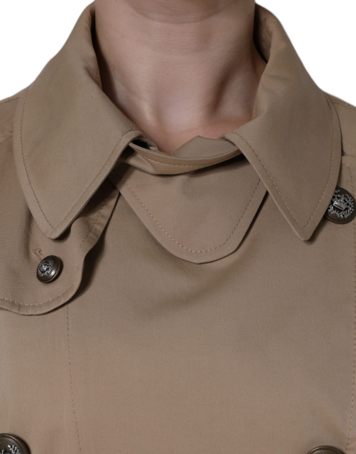 Dolce & Gabbana Trench-coat croisé kaki