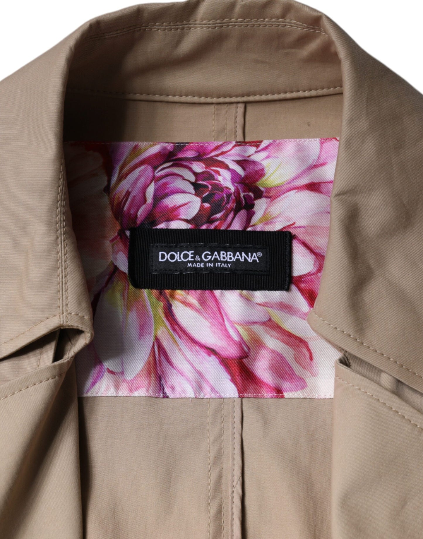 Dolce & Gabbana Trench-coat croisé kaki