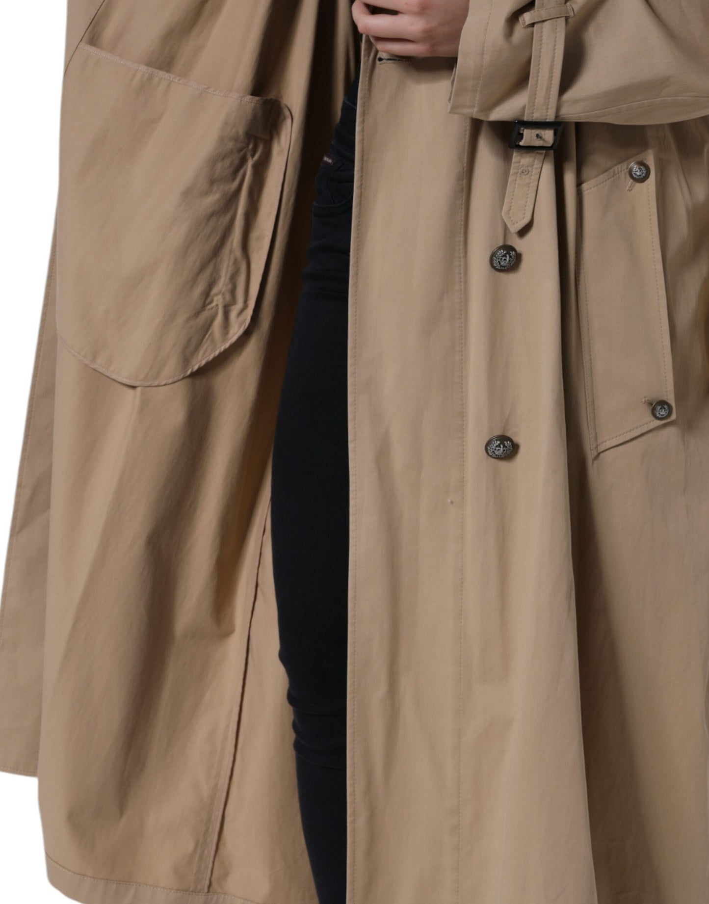 Dolce & Gabbana Trench-coat croisé kaki