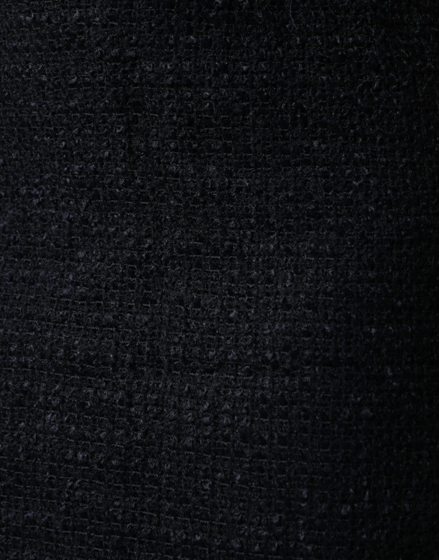 Jupe crayon mi-longue en laine vierge noire Dolce & Gabbana