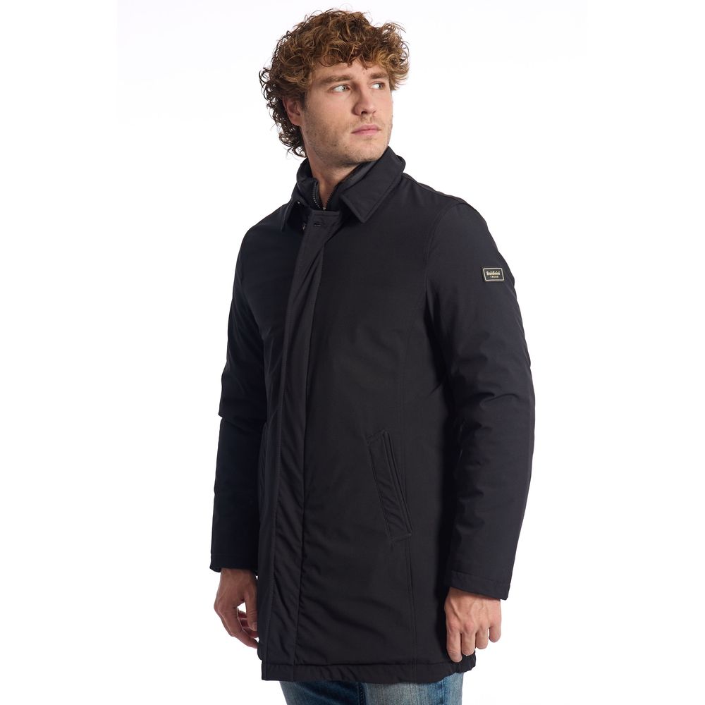 Baldinini Trend Black Polyester Jacket by Baldinini Trend