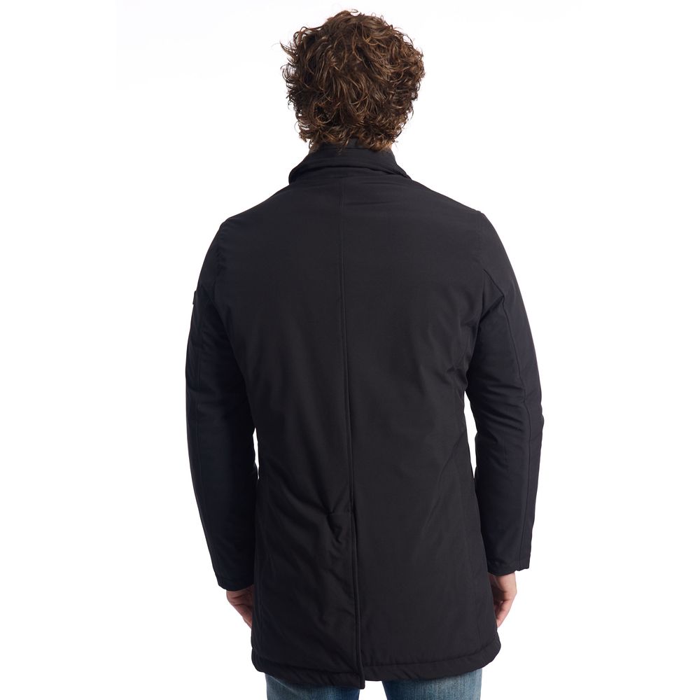Baldinini Trend Black Polyester Jacket by Baldinini Trend