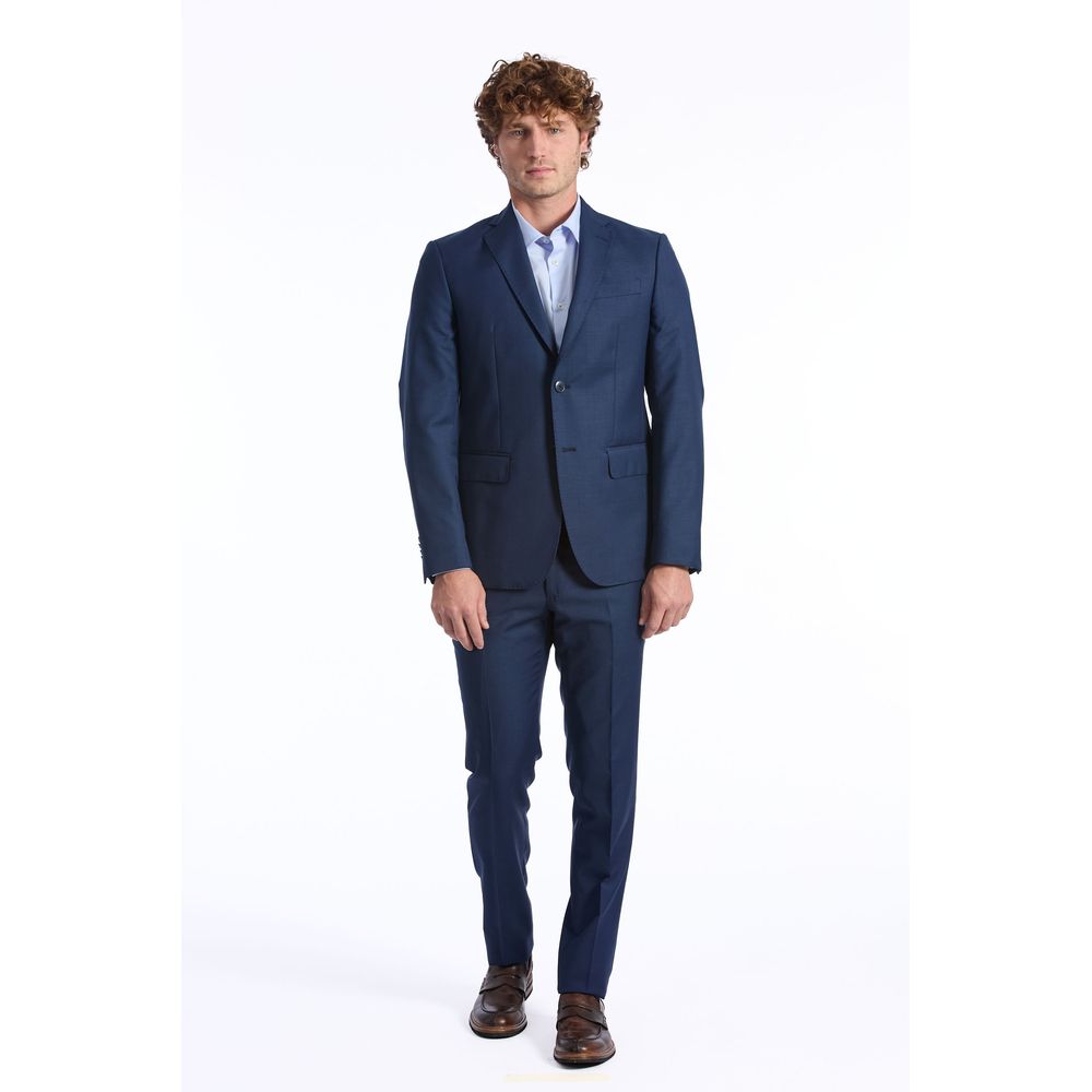Costume homme en laine bleue tendance Baldinini