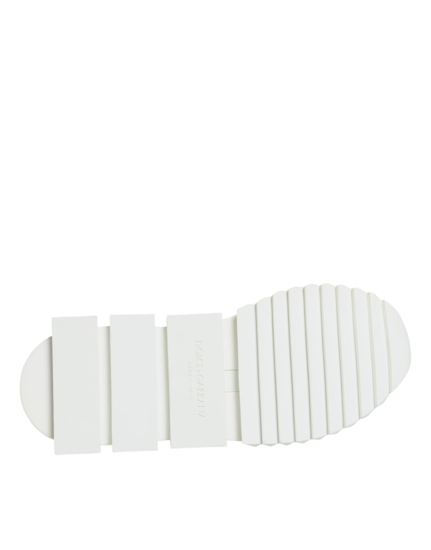 Dolce & Gabbana White Mesh Sorrento Trekking Sneakers Shoes by Dolce & Gabbana