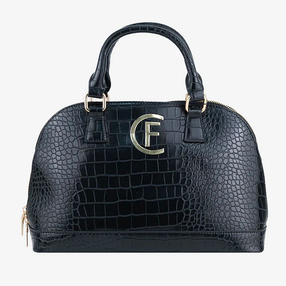 Sac à main femme en cuir artificiel noir CRISTINAEFFE