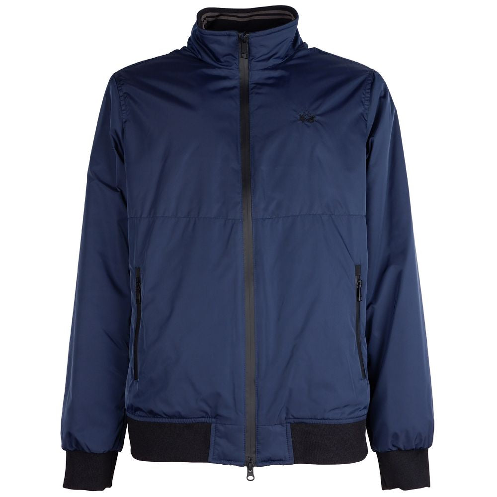 Veste en polyester bleu La Martina