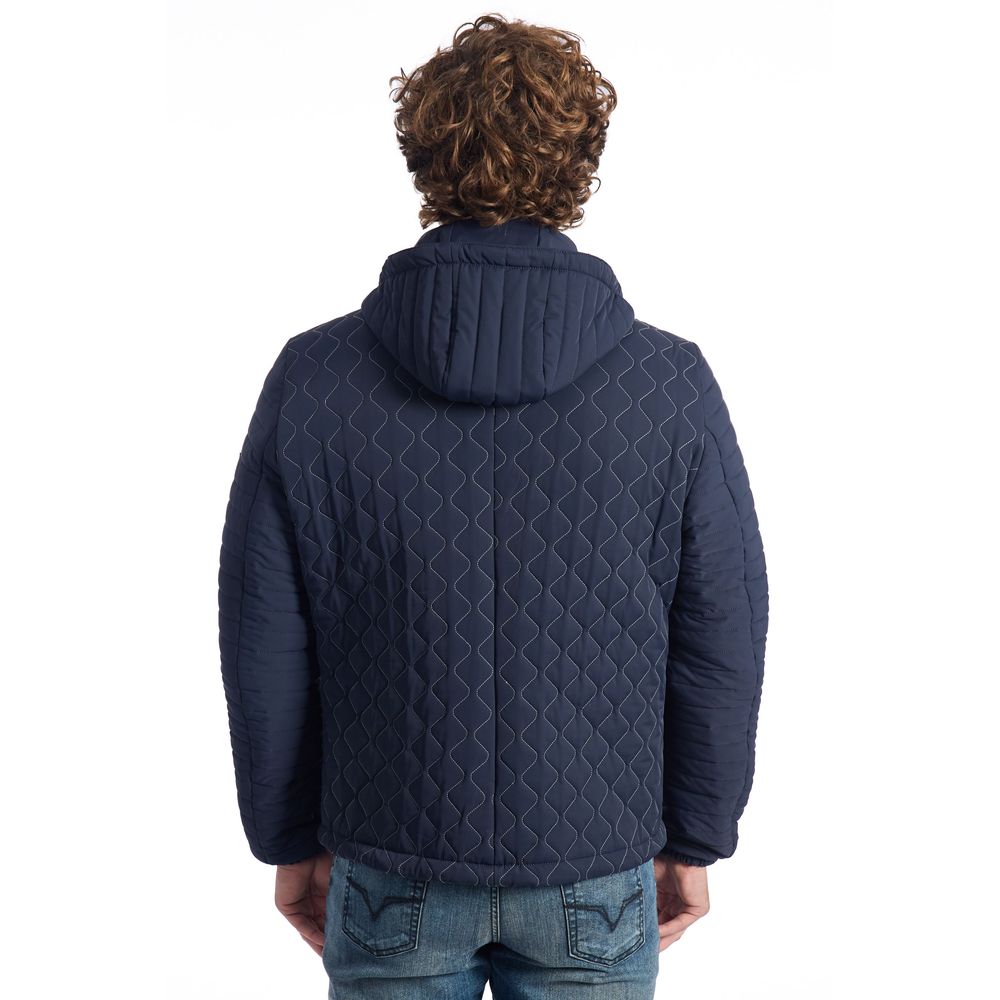 Veste homme Roberto Pepe Luxury en polyamide bleu