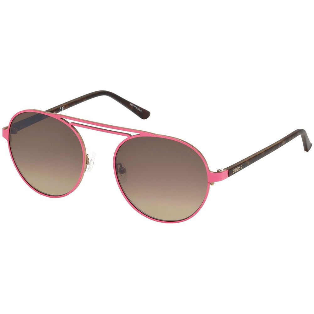 Lunettes de soleil Guess multicolores en poils de veau